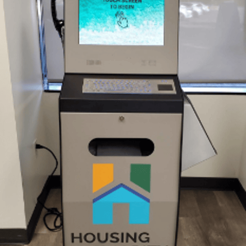 Picture of Long Beach Housing Authority Document Kiosks