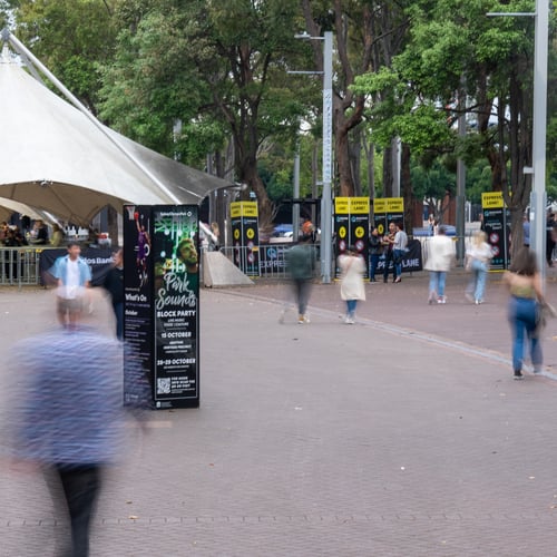 Picture of Sydney Olympic Park active transport monitoring system